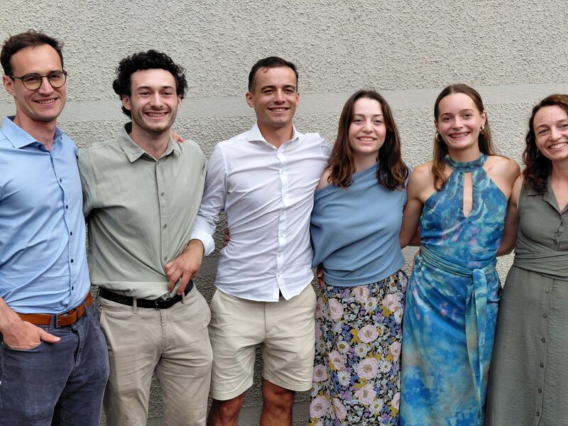 Gruppenbild der Geschwister Tesar und Janisch