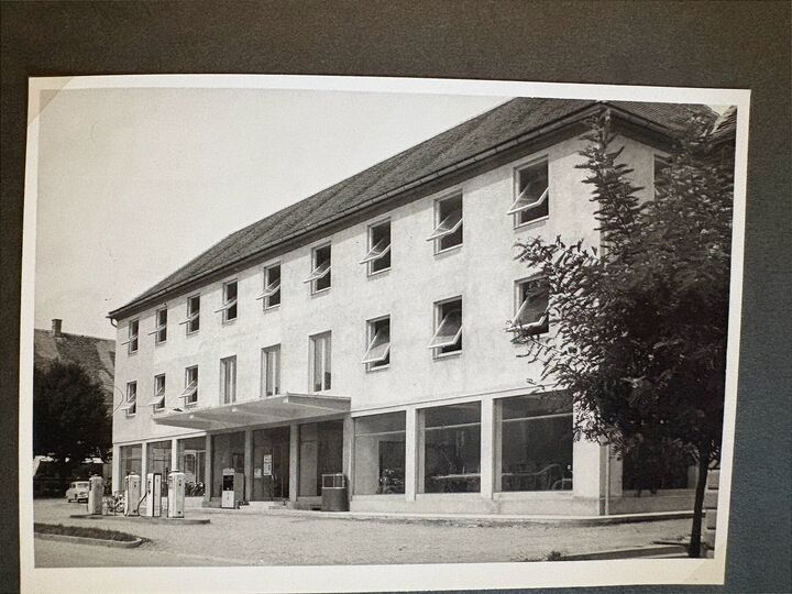 Historische Aufnahme: Der Standort als Betriebshaus