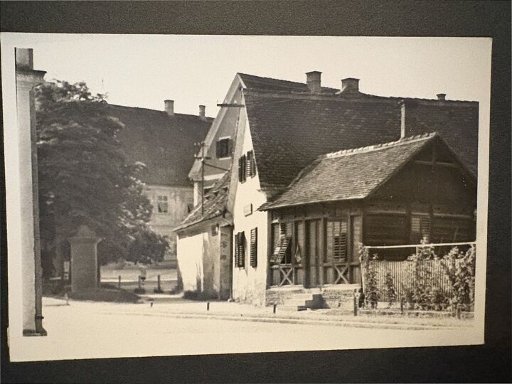 Historische Aufnahme: Historisches Haus im Ortszentrum